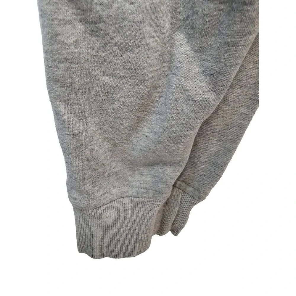 J Crew Men's Authentic Fleece Jogger Sweatpants Size Large Gray Drawstring Comfy